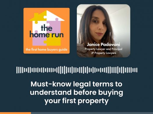 Must-know legal terms to understand before buying your first property